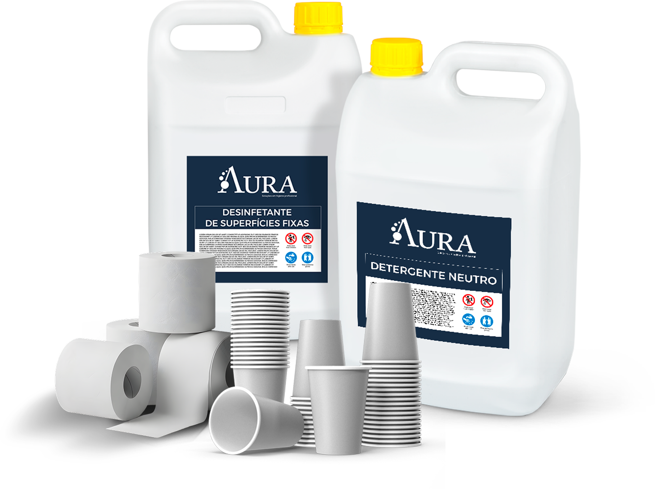 aura produtos de limpeza
